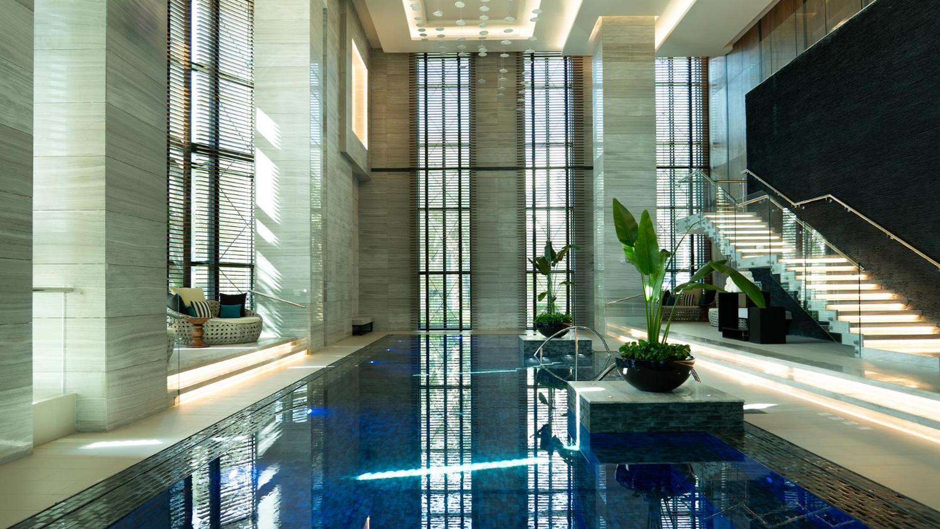Fairmont Ριάντ Εξωτερικό φωτογραφία The swimming pool at the 101 Park Place
