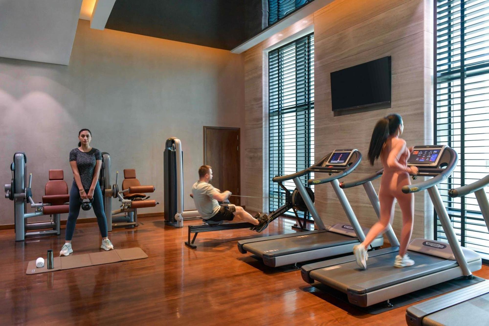 Fairmont Ριάντ Εξωτερικό φωτογραφία The gym at the hotel